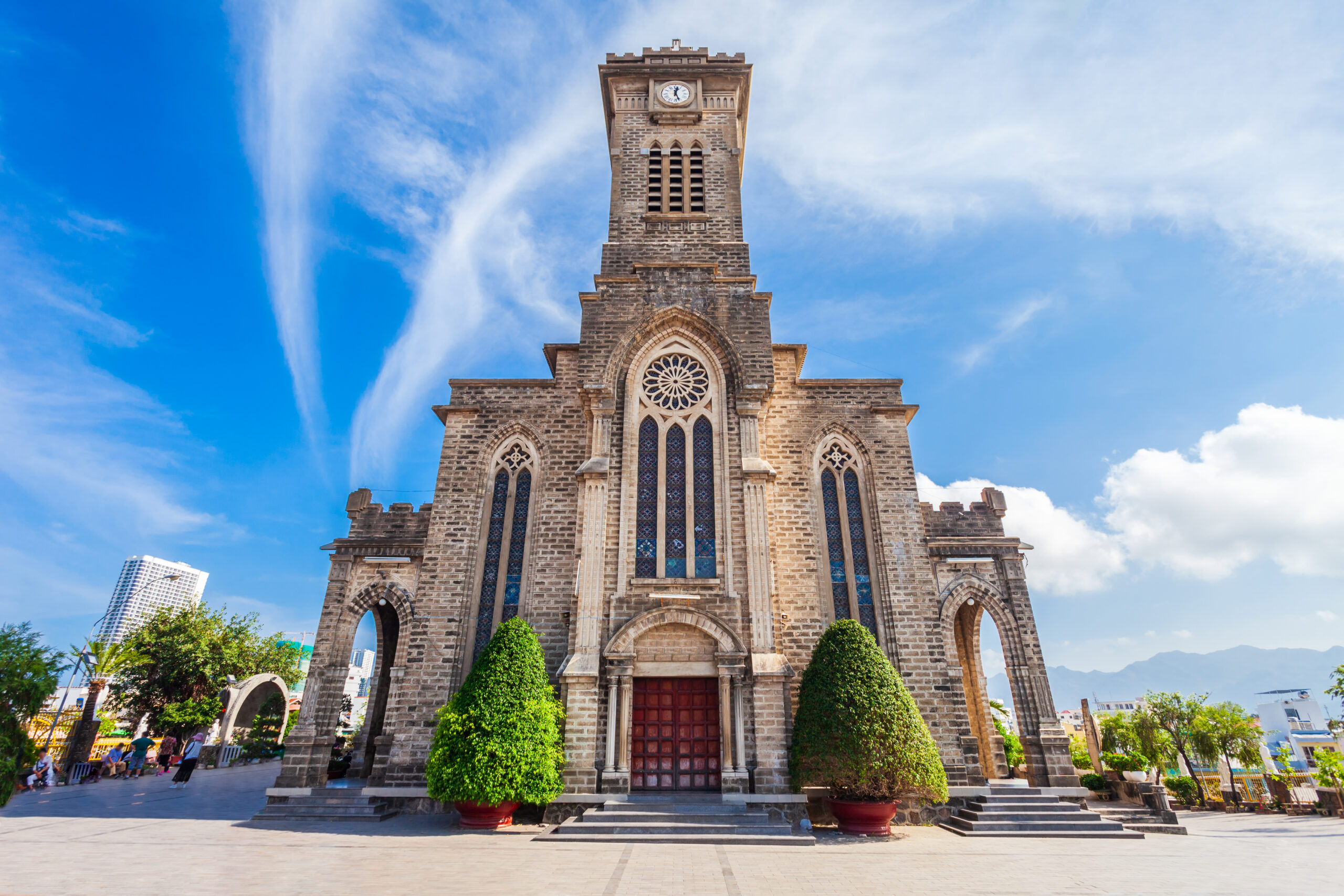 Nha,Trang,Cathedral,Or,The,Christ,The,King,Cathedral,Is